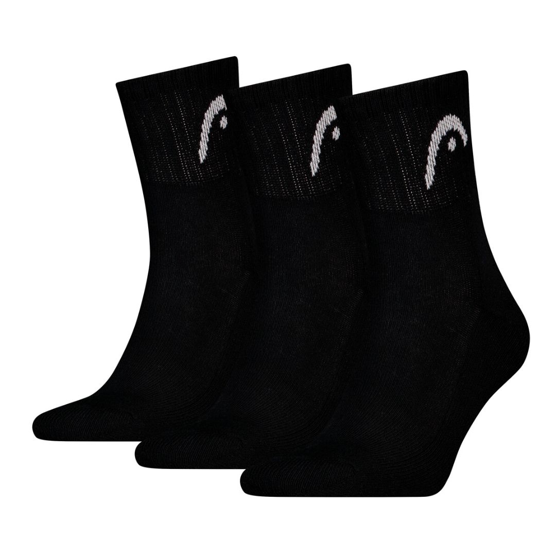 Head Training All Sports Short Socks 3-Pack Black